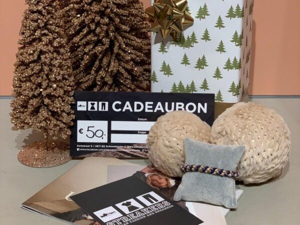 Cadeaubon € 50,= (dames)