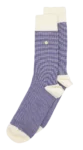 Alfredo Gonzales Merino rib stripes lila