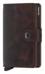 SECRID Miniwallet vintage chocolate