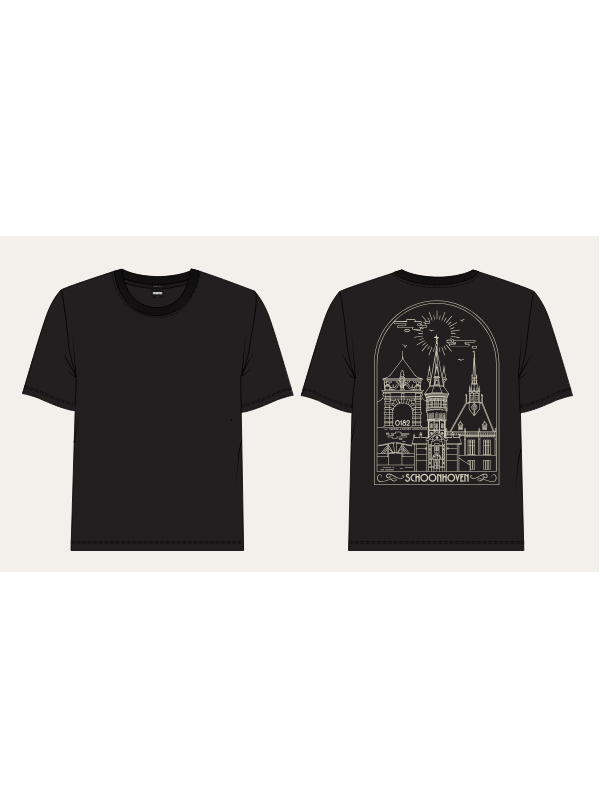 Kultivate X Streakers limited edition crewneck comfy tee Black / off white