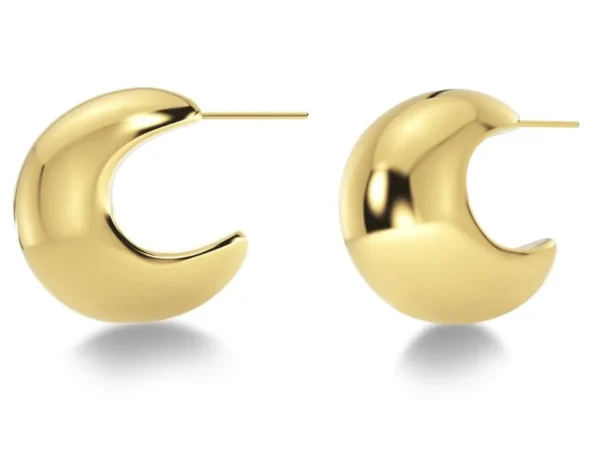 Edblad bold creoles L gold