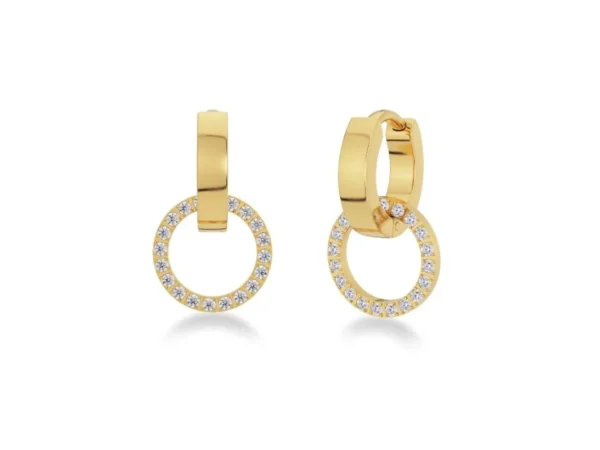 edblad eternal orbit earrings gold